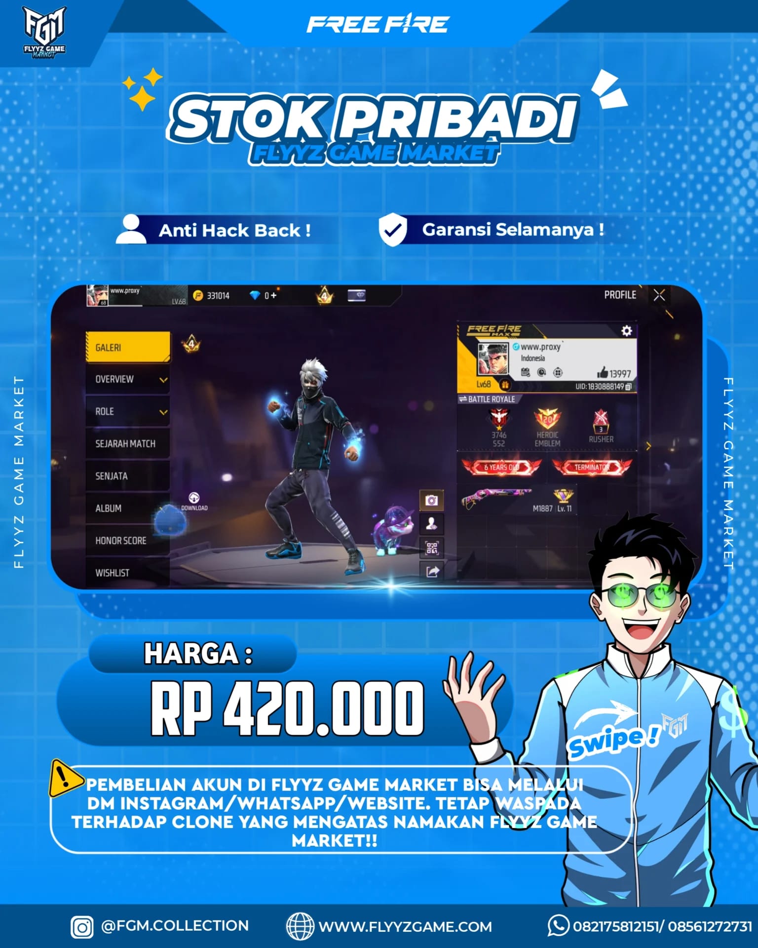 FF PELAJAR - KODE 1114