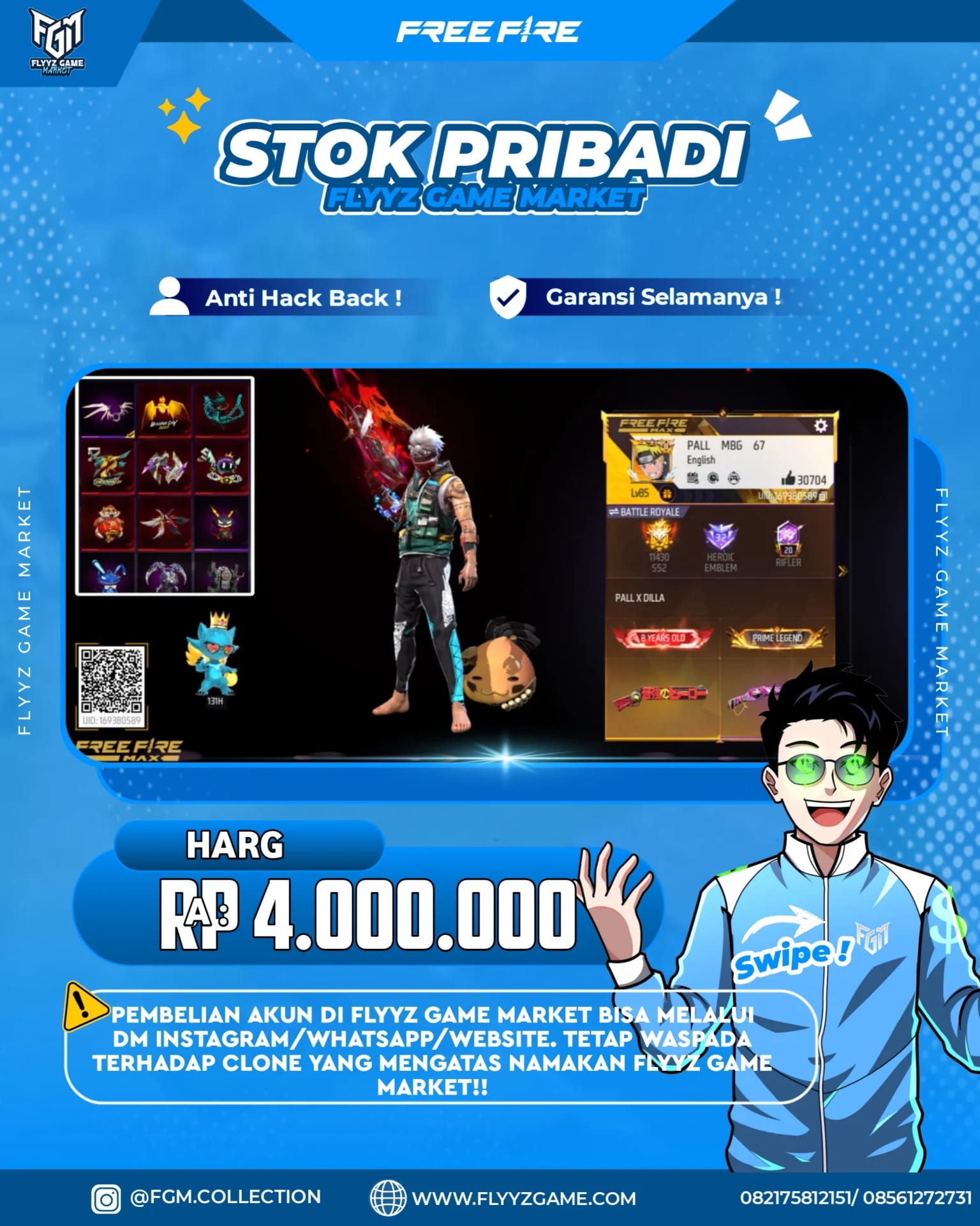 FF GANTENG - KODE P1