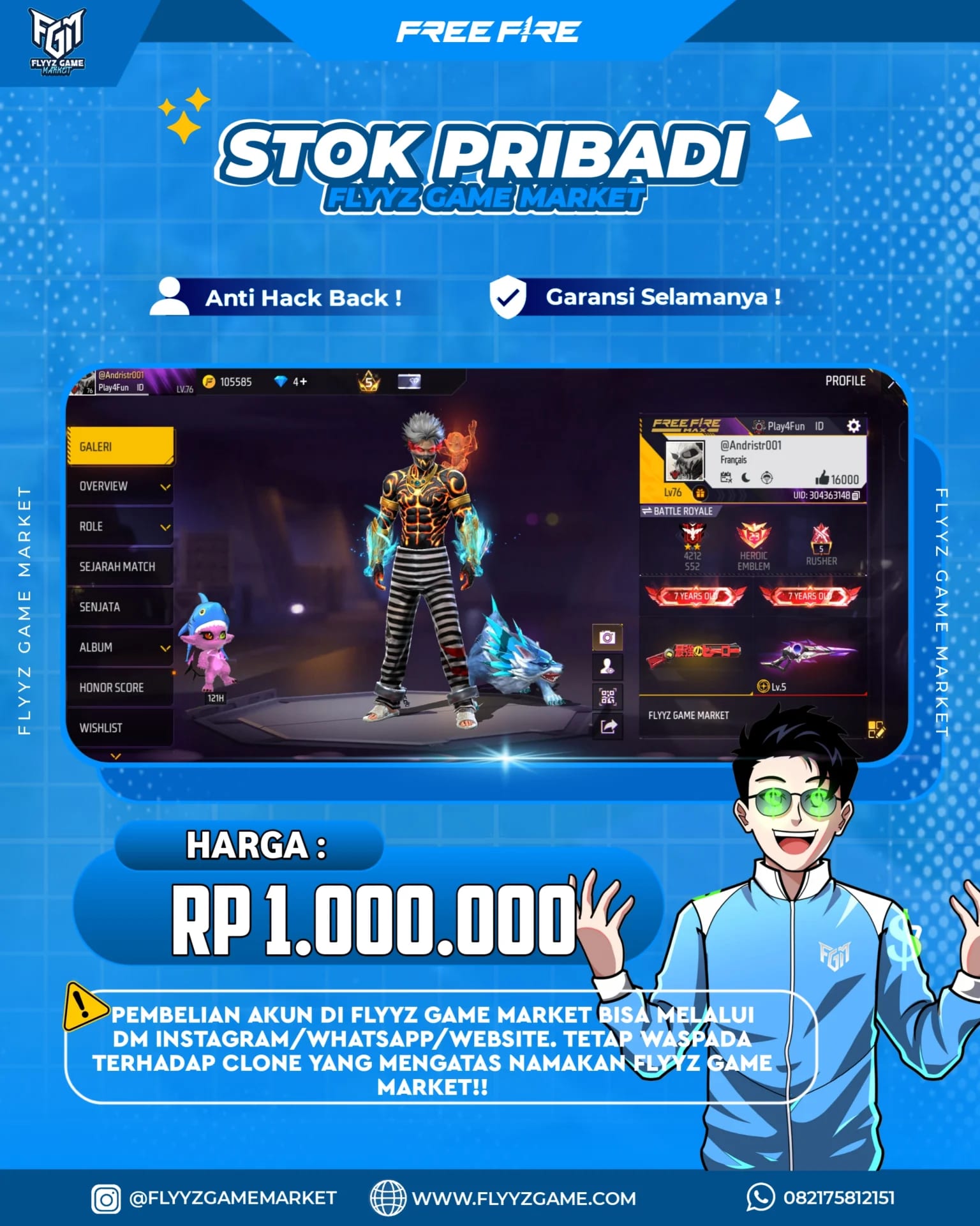 FF GANTENG - KODE 1137