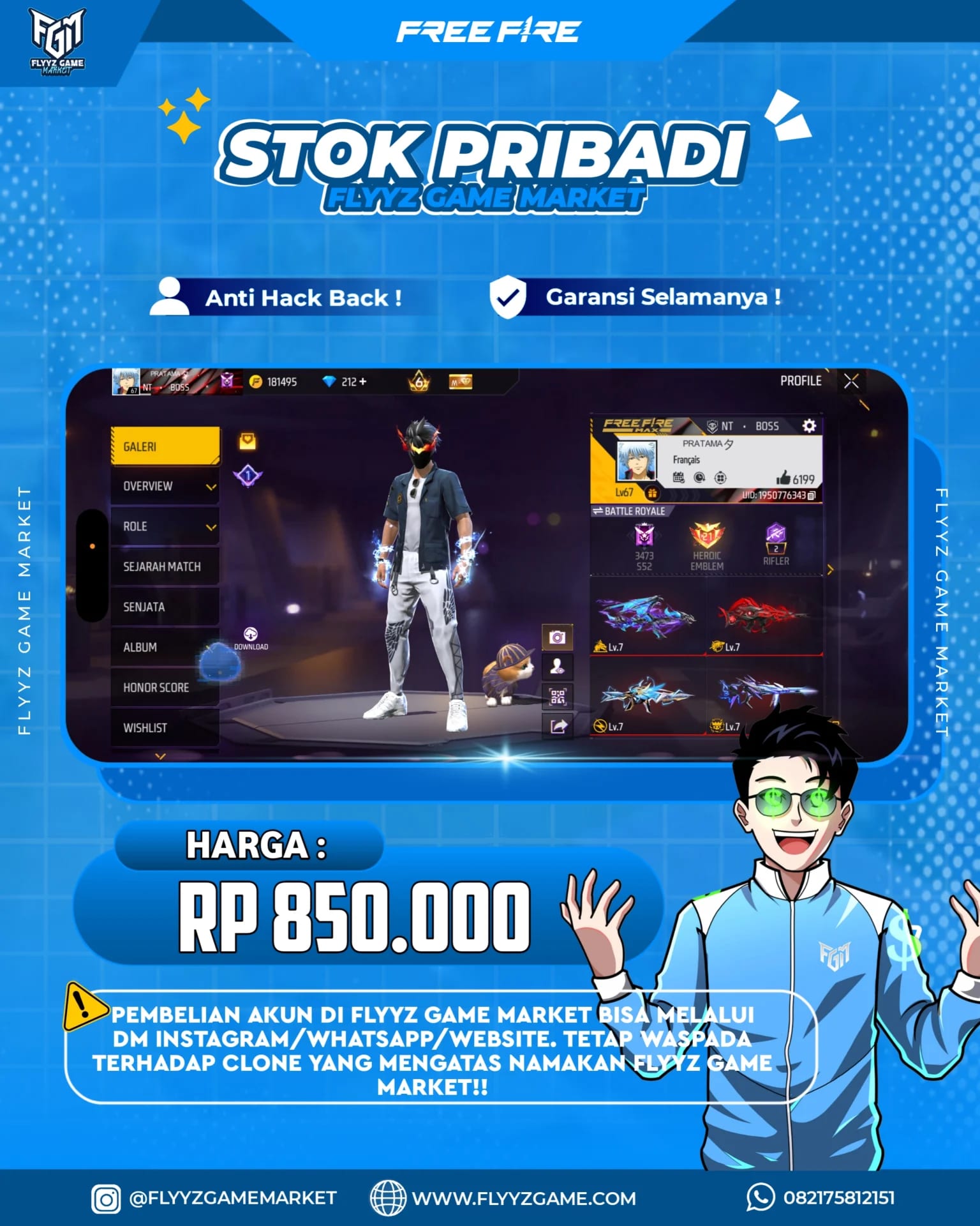 FF GANTENG - KODE 1136