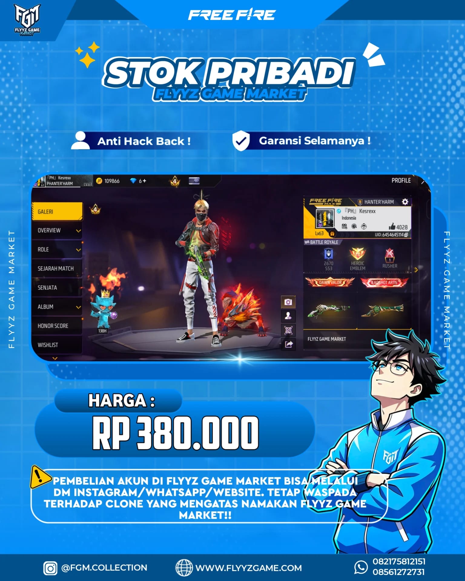 FF PELAJAR - KODE 1144