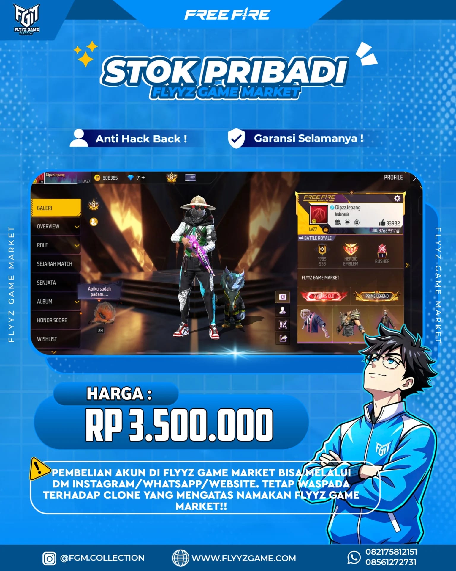 FF KECE PARAH - KODE 1150